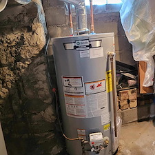 Installation of a New Water Heater - Lowboy in New Rochelle, NY 0