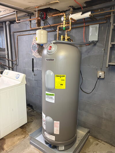 New Rheem Marathon Water Heater in Tuckahoe, NY