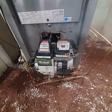 Servicing Oil Burner, Danbury, CT 1